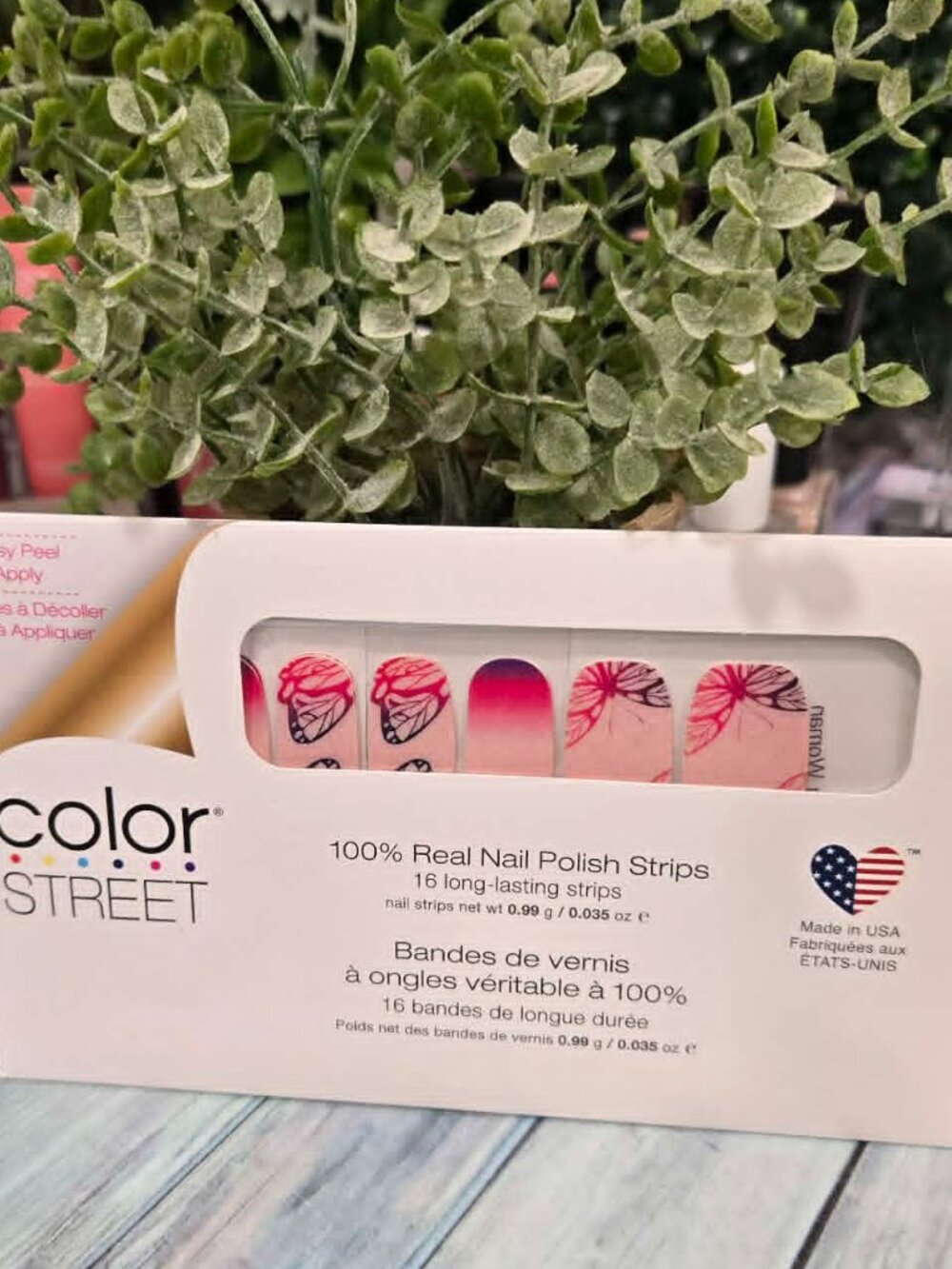 Color Street Press On Nail Design - Wing Woman